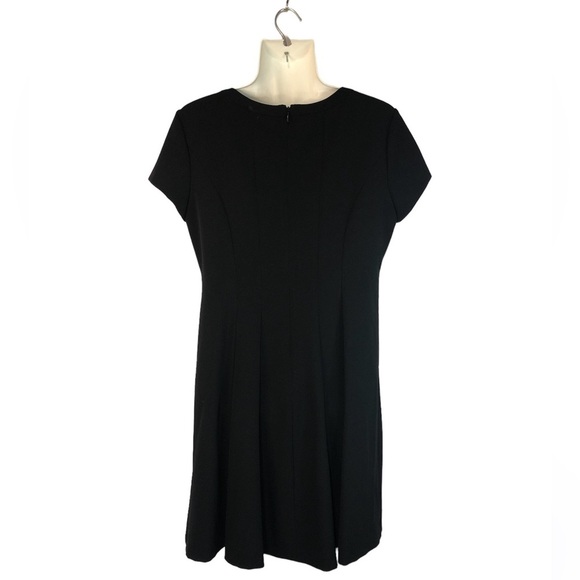 Dress Barn women’s dress neutral office flare skirt knee length - Picture 2 of 7